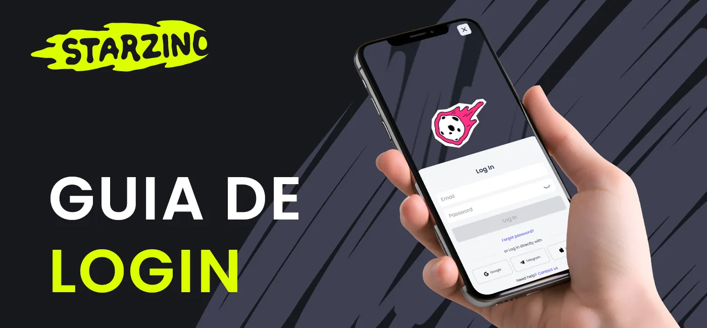 Hoe log je in op je persoonlijke account bij Starzino Nederland