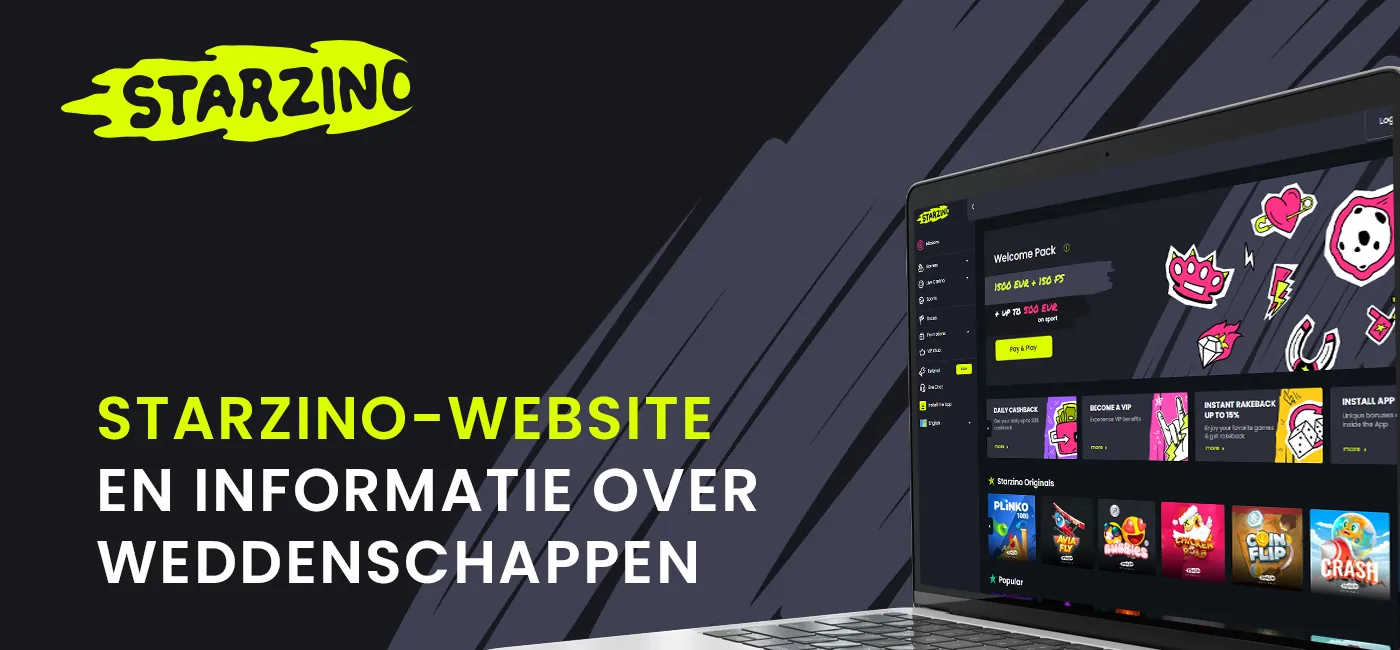 Een gedetailleerde recensie met deskundige meningen over de officiële website van het Starzino casino.