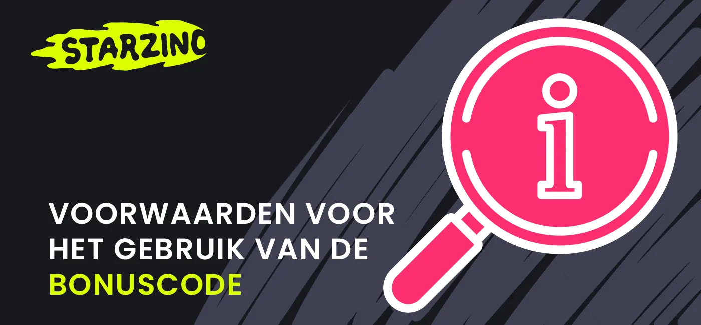 Voorwaarden voor het gebruik van bonuscodes op starzino